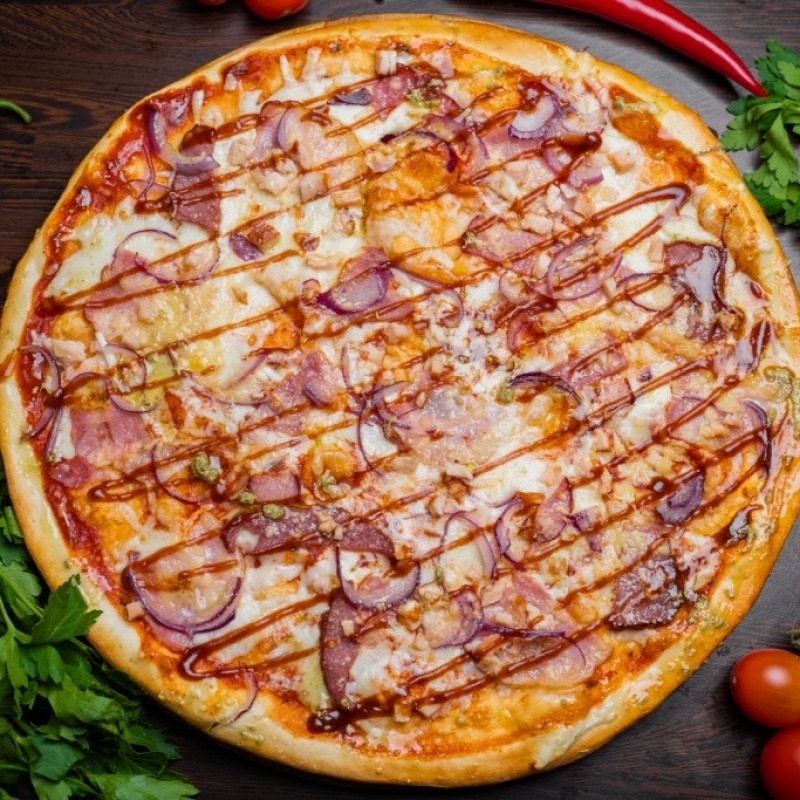 Пицца Деревенская 33см